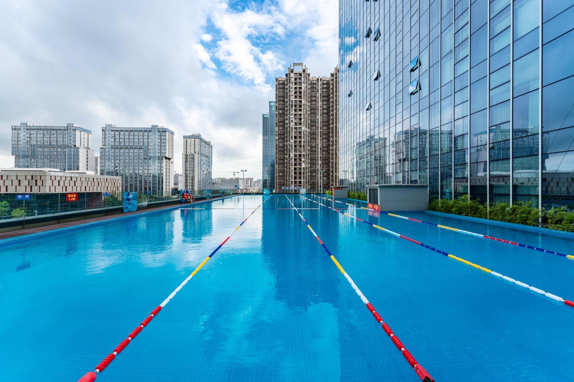 Oness Executive Hotel Guangzhou Huangpu Luogang - Free Shuttle Bus For Canton Fair Kanton Zewnętrze zdjęcie