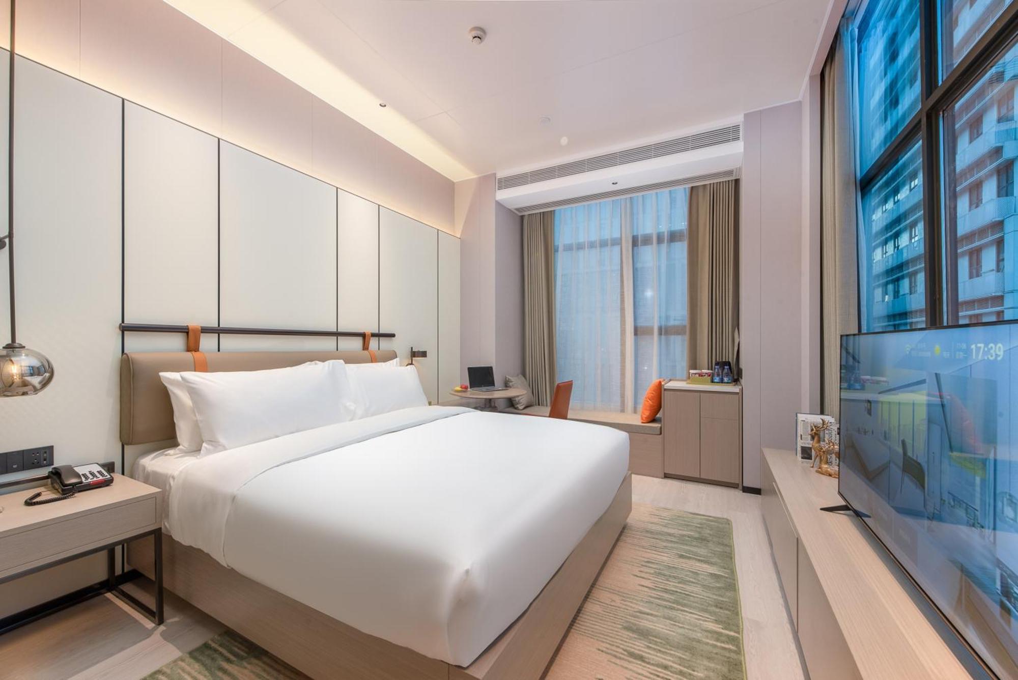Oness Executive Hotel Guangzhou Huangpu Luogang - Free Shuttle Bus For Canton Fair Kanton Zewnętrze zdjęcie