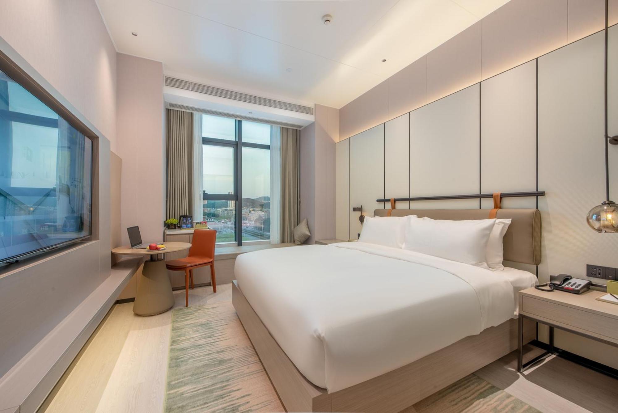 Oness Executive Hotel Guangzhou Huangpu Luogang - Free Shuttle Bus For Canton Fair Kanton Zewnętrze zdjęcie